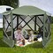 11.5 X 11.5 Ft Pop-up Screen House Tent With Portable Carrying Bag